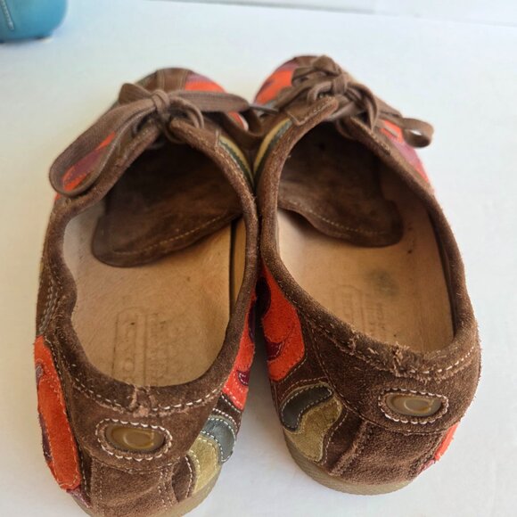 EUC & HTF Vintage Coach Poppies for Peace Emanuelle Shoes (F289/J03) – Size 10 - Picture 7 of 9